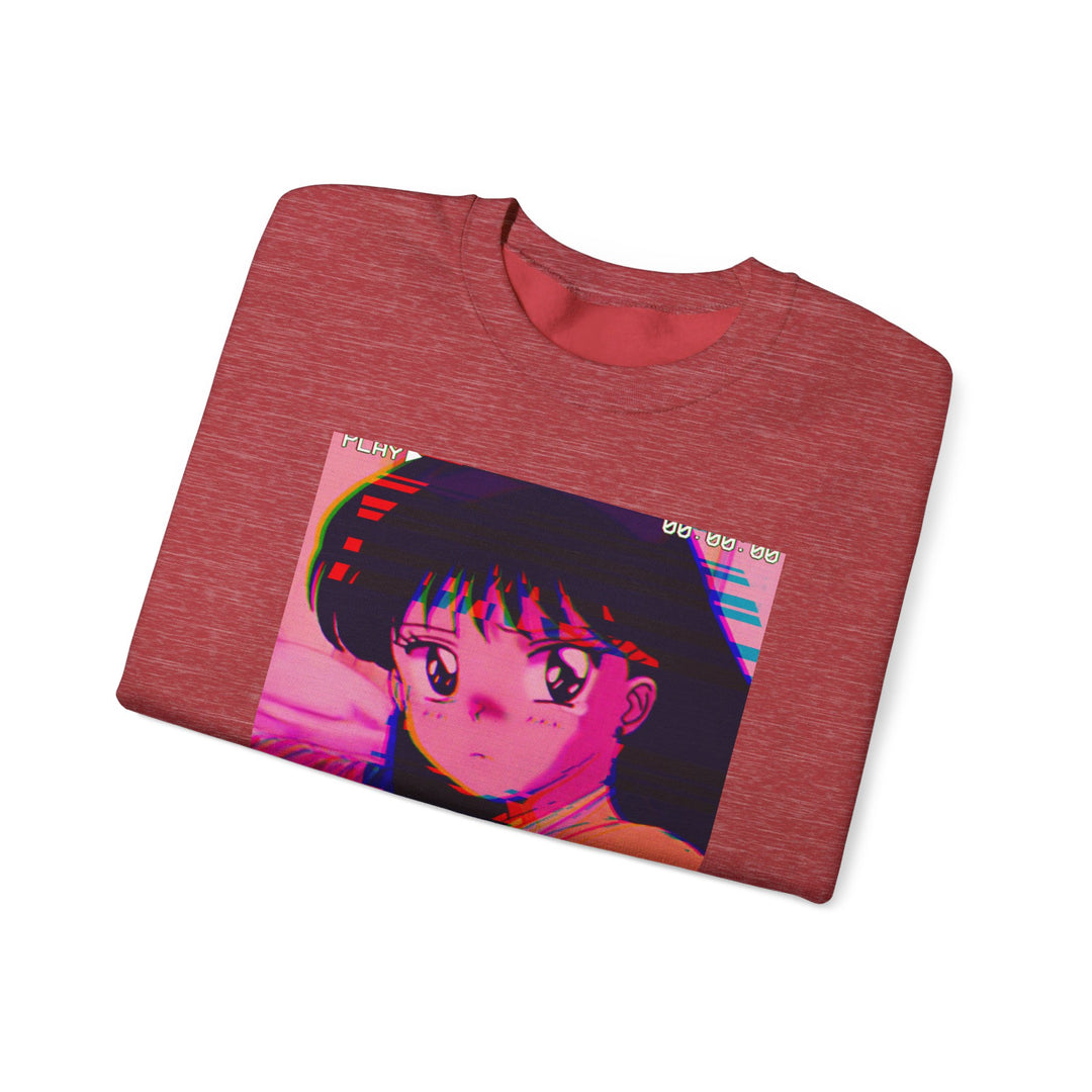 Sailor Mars VHS Anime Sweatshirt