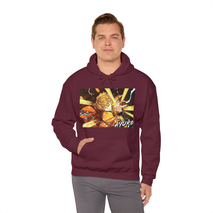 Zenitsu Breath of Thunder Ayuko Anime Hoodie