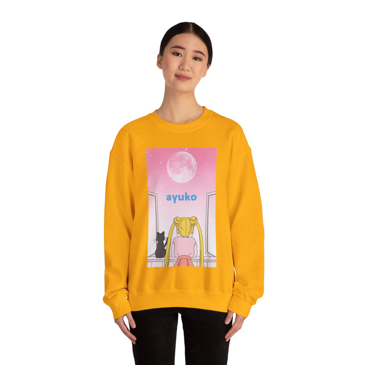 Sailor moon Unisex Heavy Blend Crewneck Sweatshirt