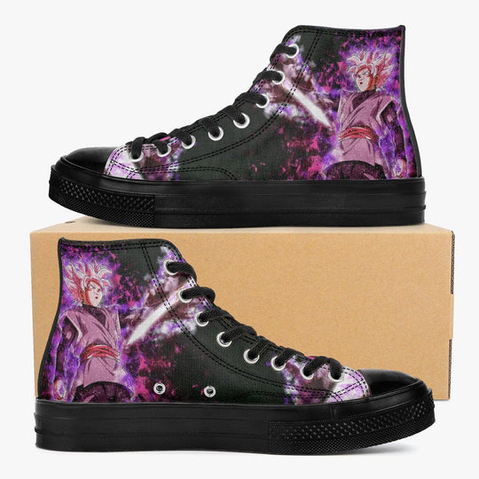 Dragonball Z Goku Black A-Star High Anime Shoes _ Dragonball Z _ Ayuko