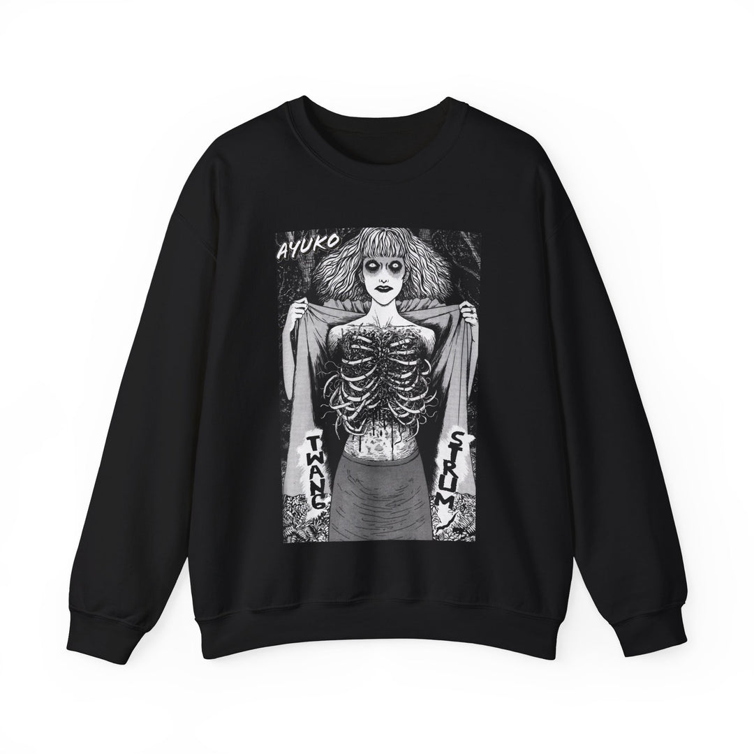 Junji Ito Ribs Woman Sweatshirt