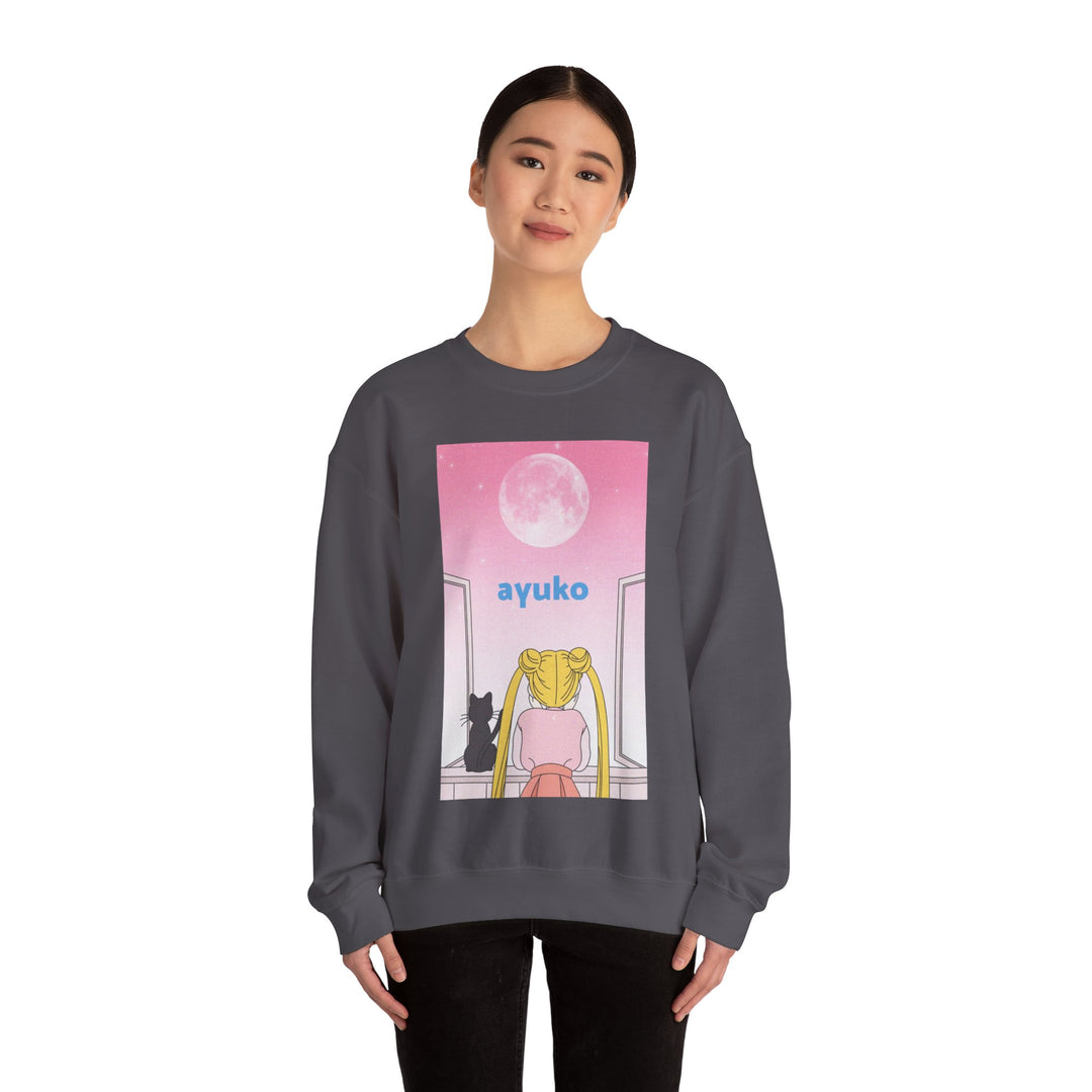 Sailor moon Unisex Heavy Blend Crewneck Sweatshirt