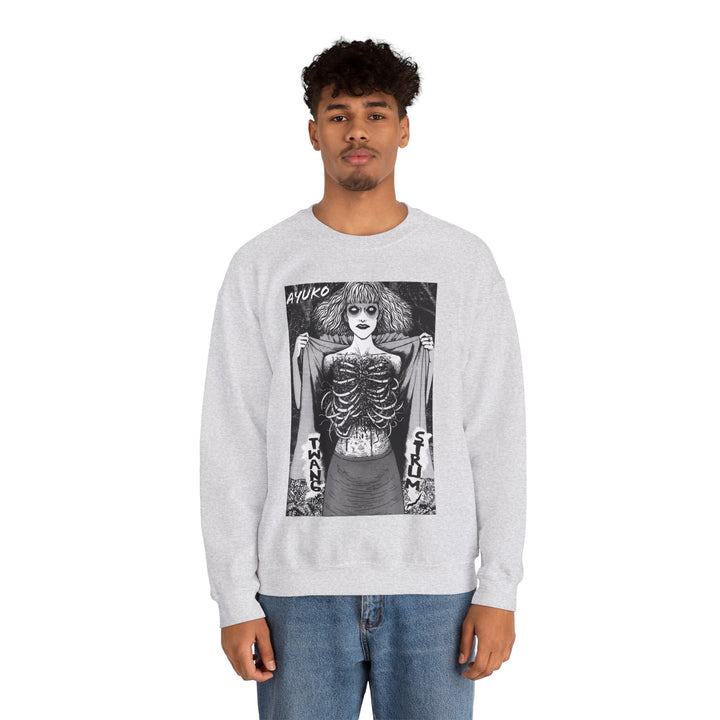 Junji Ito Ribs Woman Sweatshirt