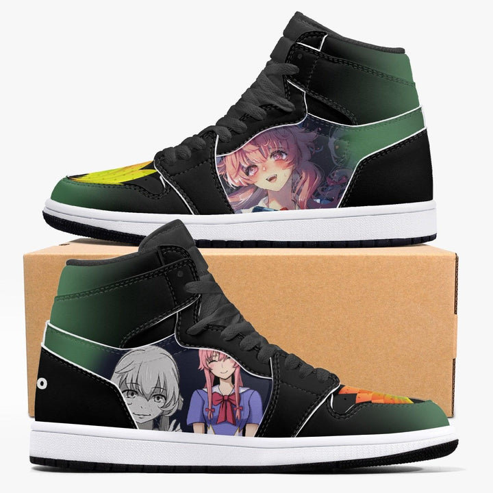 Mirai Nikki Yuno Gasai JD1 Anime Shoes _ Mirai Nikki _ Ayuko