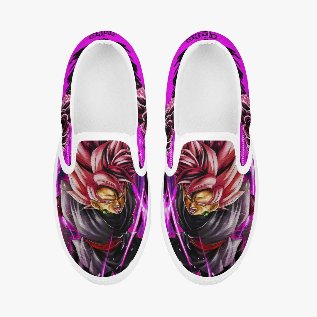 Dragonball Z Goku Black Power Kids Slipons Anime Shoes _ Dragonball Z _ Ayuko