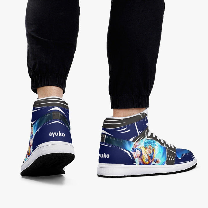 Dragonball Z Goku Blue JD1 Anime Shoes _ Dragonball Z _ Ayuko