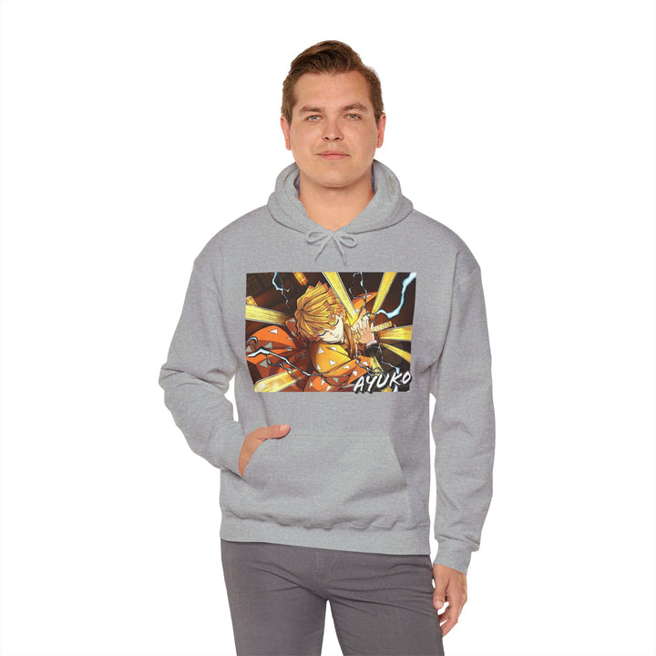 Zenitsu Breath of Thunder Ayuko Anime Hoodie