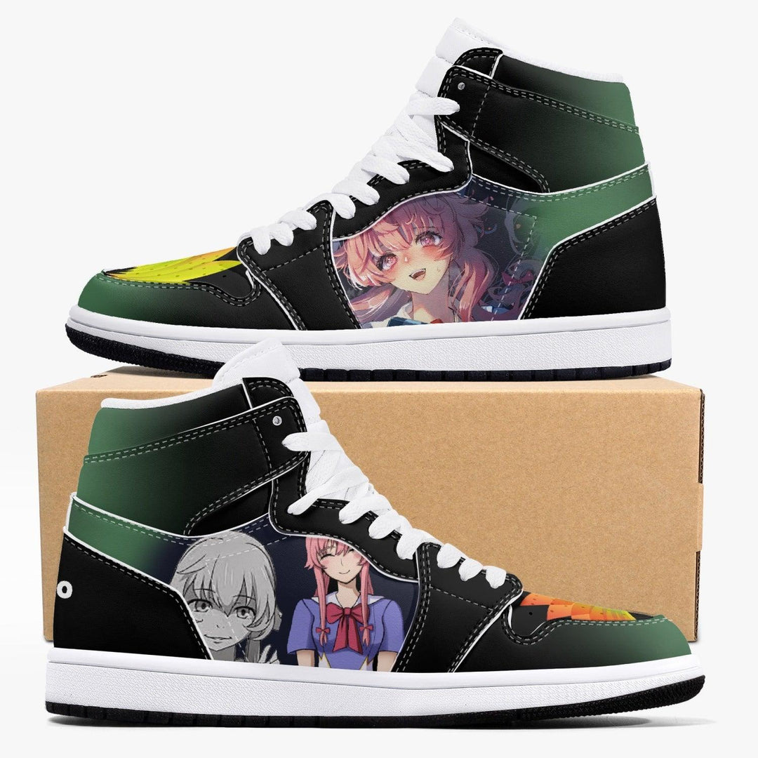 Mirai Nikki Yuno Gasai JD1 Anime Shoes _ Mirai Nikki _ Ayuko