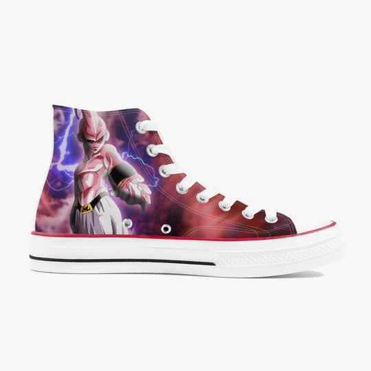 Dragonball Z Majin Buu A-Star High White Anime Shoes _ Dragonball Z _ Ayuko