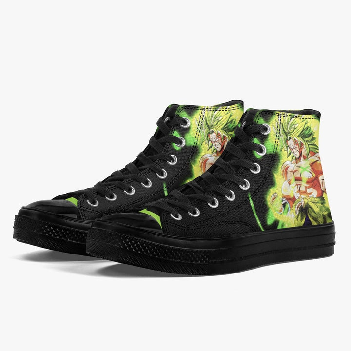 Dragonball Z Broly A-Star High Anime Shoes _ Dragonball Z _ Ayuko