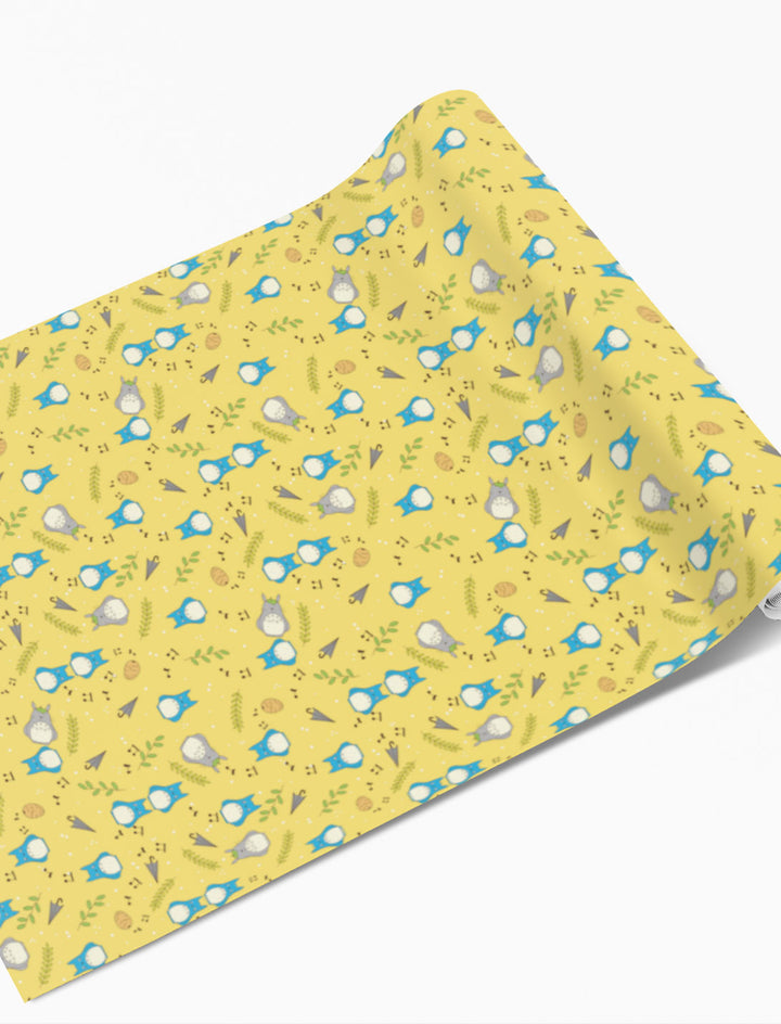 My Neighbor Totoro Yellow Wrapping Paper