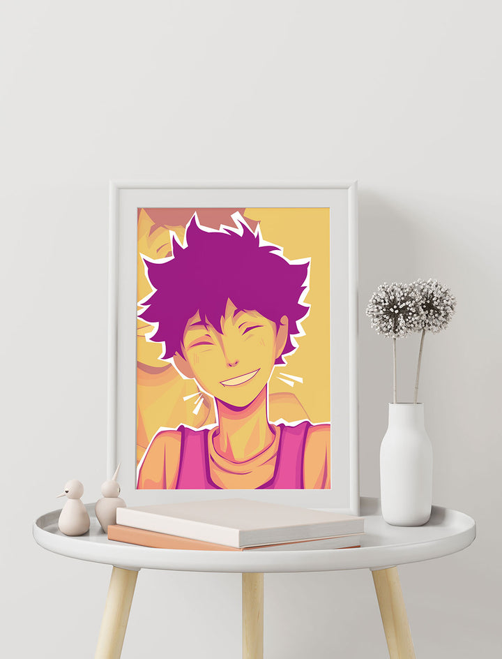 Izuku Midoriya Retro Poster