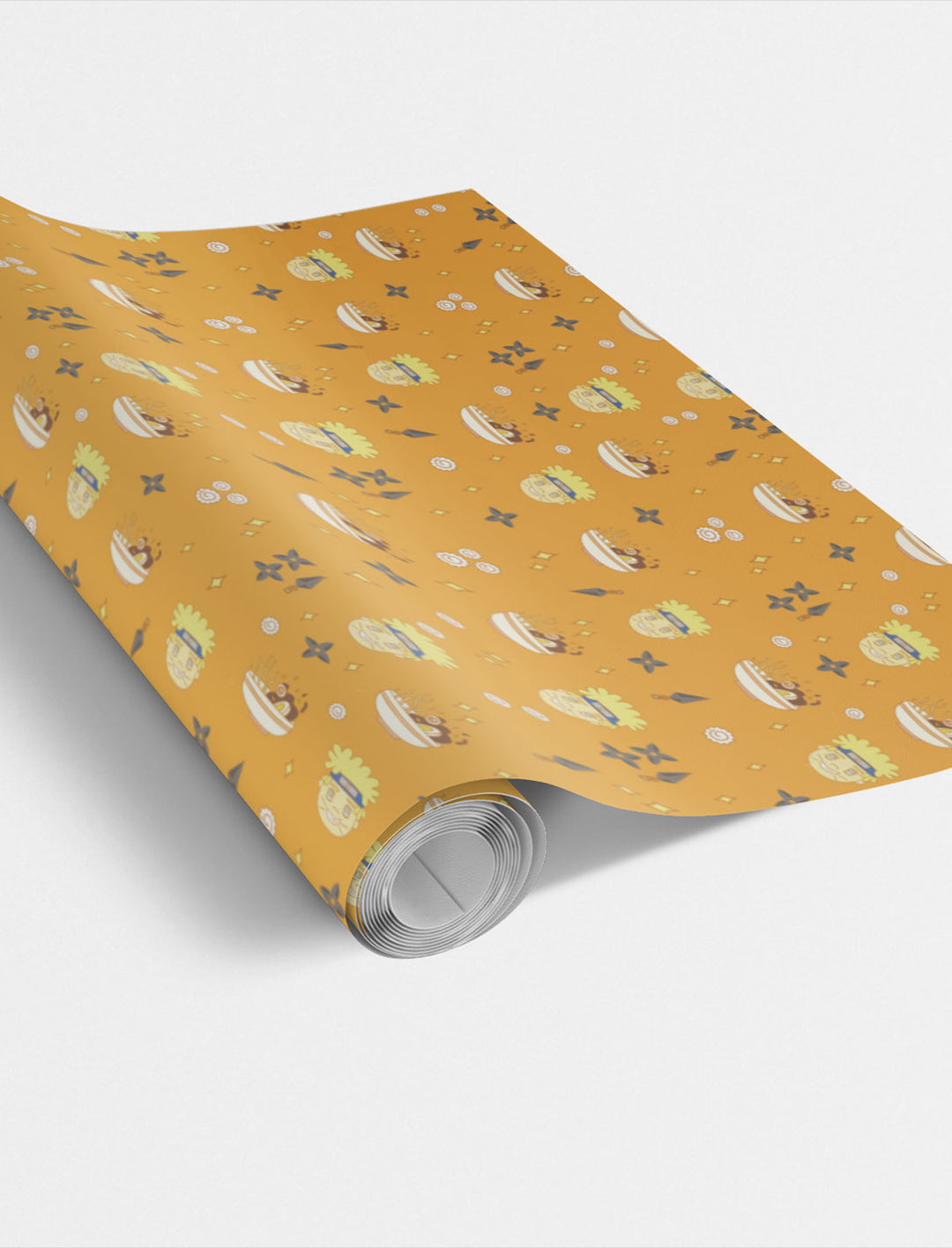 Naruto Uzumaki Orange Wrapping Paper