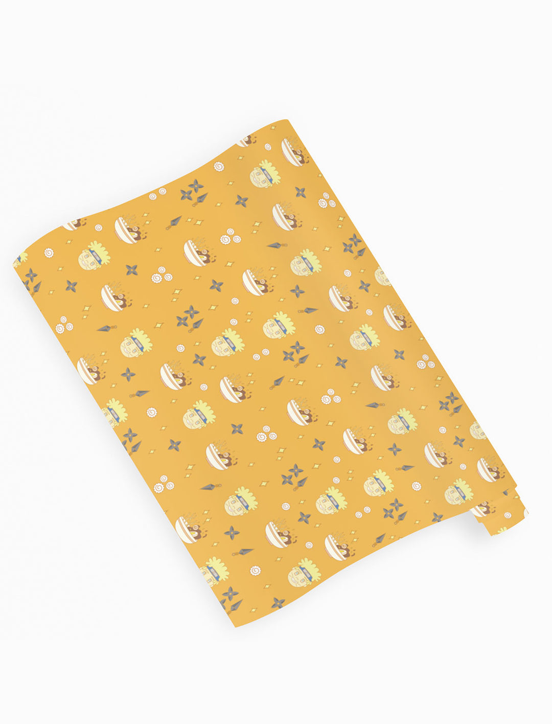 Naruto Uzumaki Orange Wrapping Paper