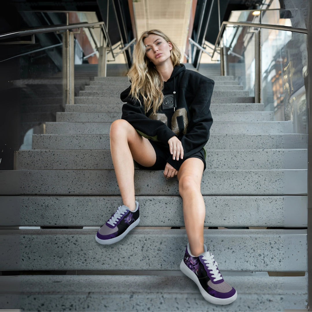 Pokemon Gengar Haunter Ghastly Air F1 Low Anime Shoes