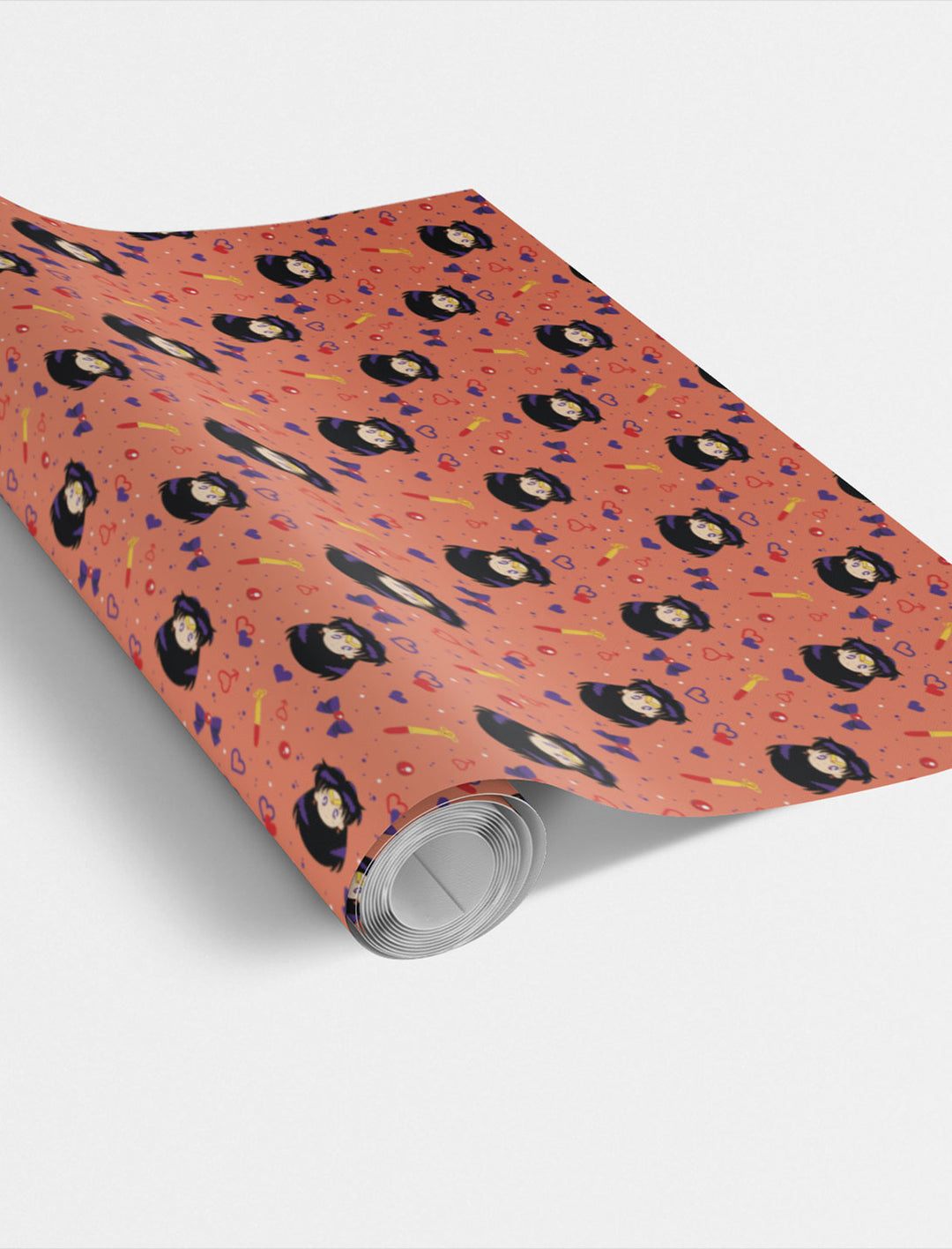 Sailor Moon Sailor Mars Red Wrapping Paper