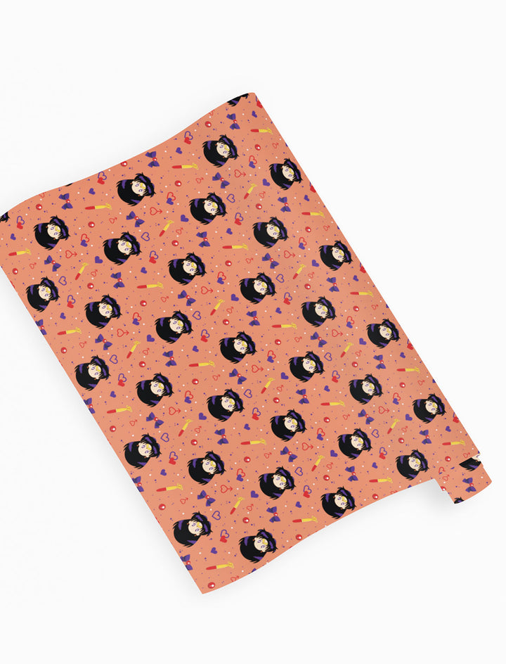 Sailor Moon Sailor Mars Red Wrapping Paper