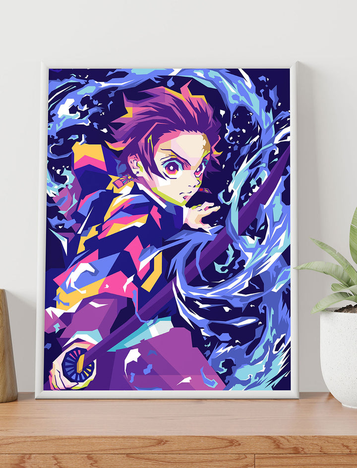 Tanjiro Pop Art Poster