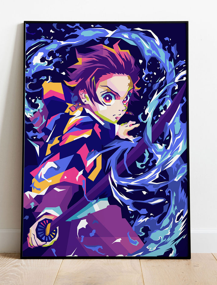 Tanjiro Pop Art Poster