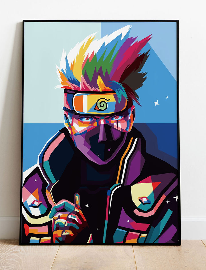 Kakashi Pop Art Poster