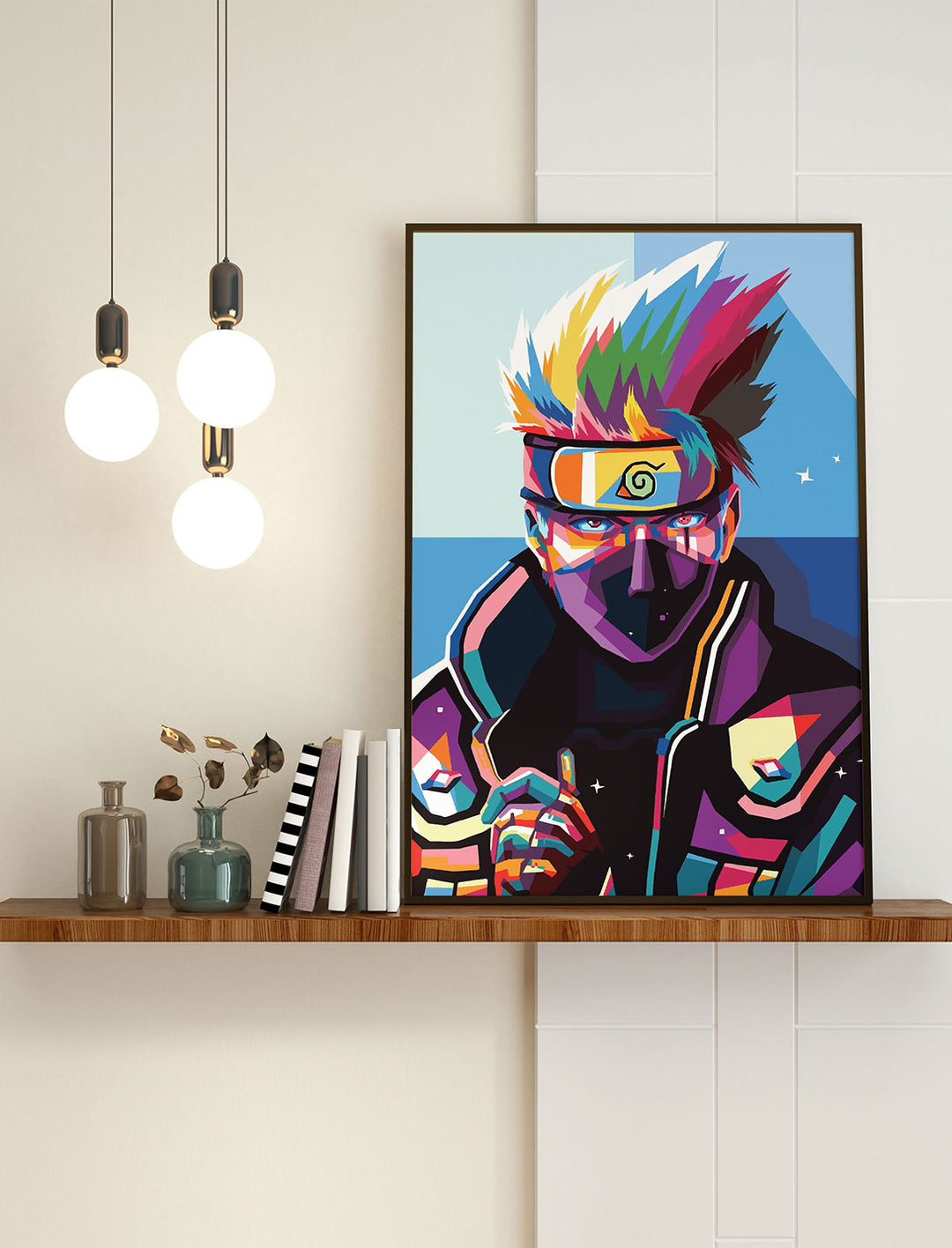 Kakashi Pop Art Poster