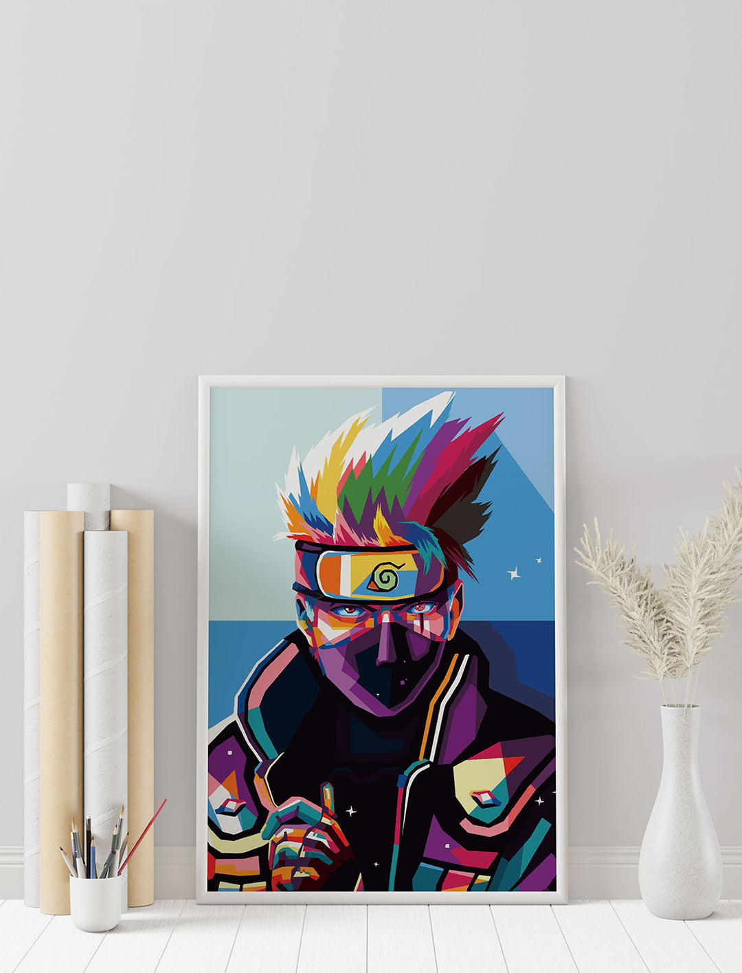 Kakashi Pop Art Poster