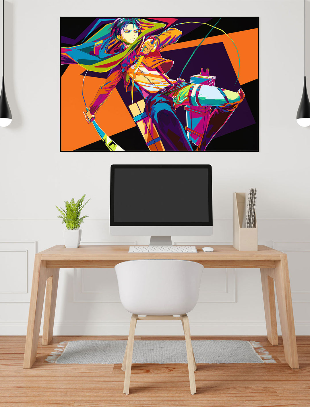 Levi Pop Art Poster