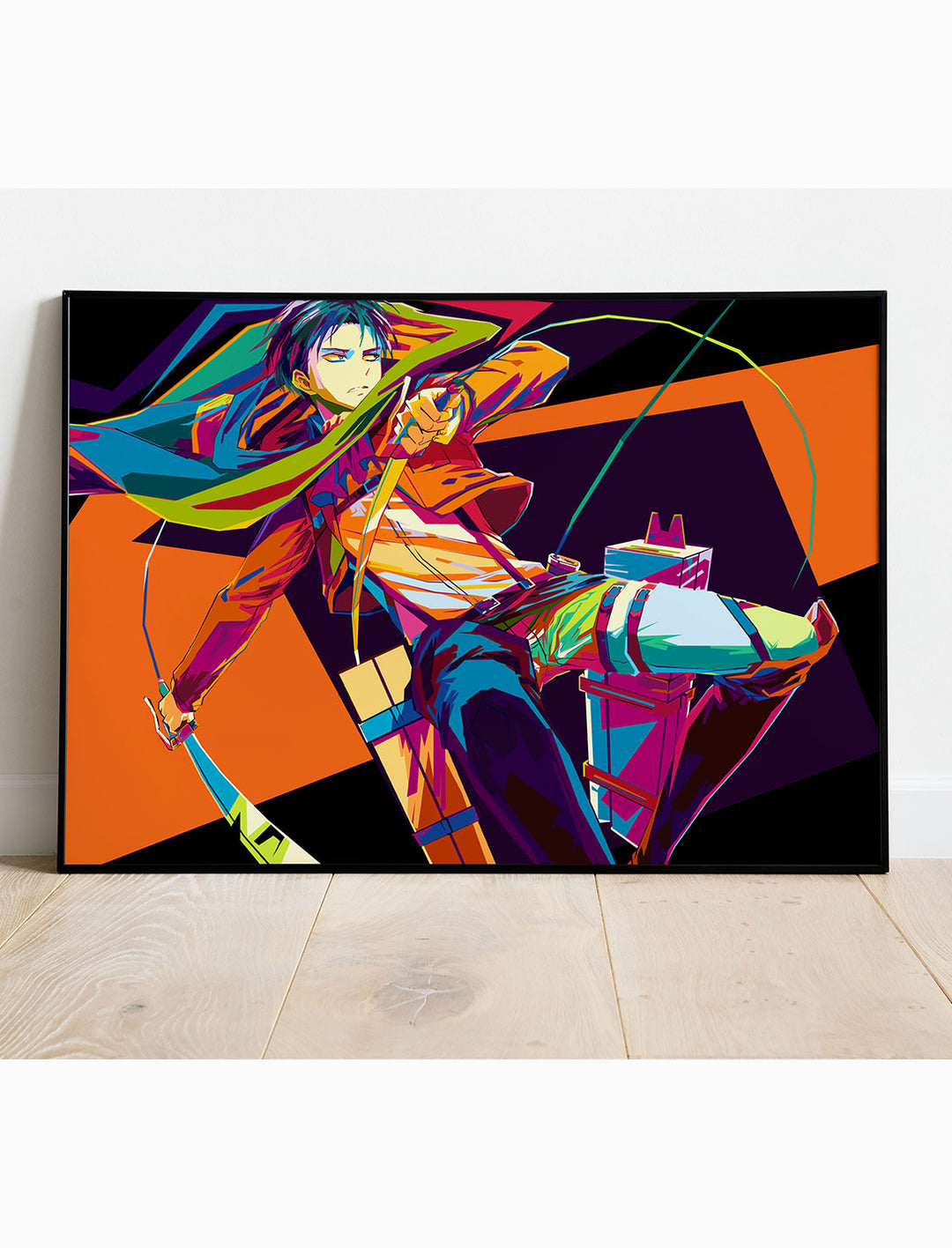 Levi Pop Art Poster