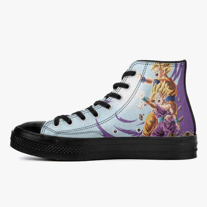 Dragonball Z Goku and Gohan A-Star High Anime Shoes _ Dragonball Z _ Ayuko