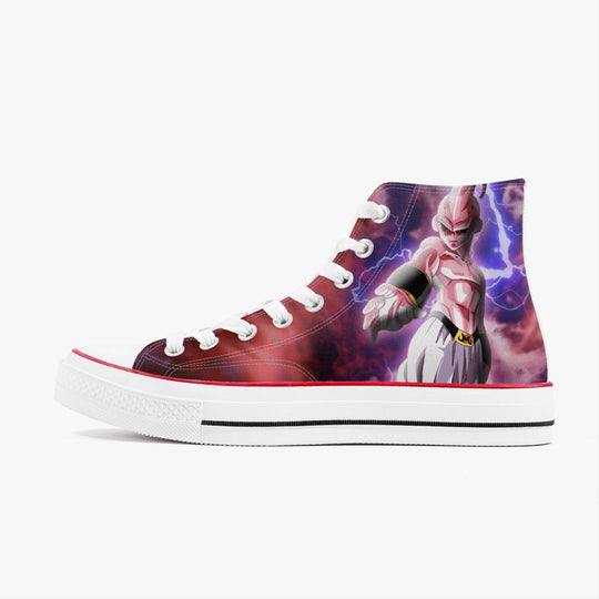 Dragonball Z Majin Buu A-Star High White Anime Shoes _ Dragonball Z _ Ayuko