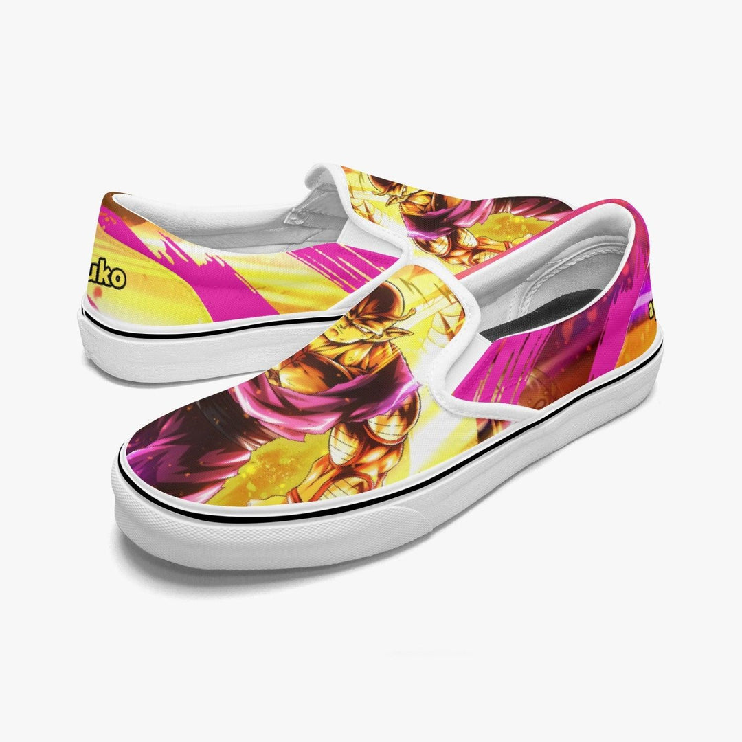 Dragonball Z Orange Piccolo Slip Ons Anime Shoes _ Dragonball Z _ Ayuko