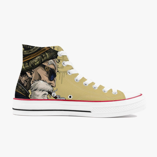 Dragonball Z Master Roshi A-Star High White Anime Shoes _ Dragonball Z _ Ayuko