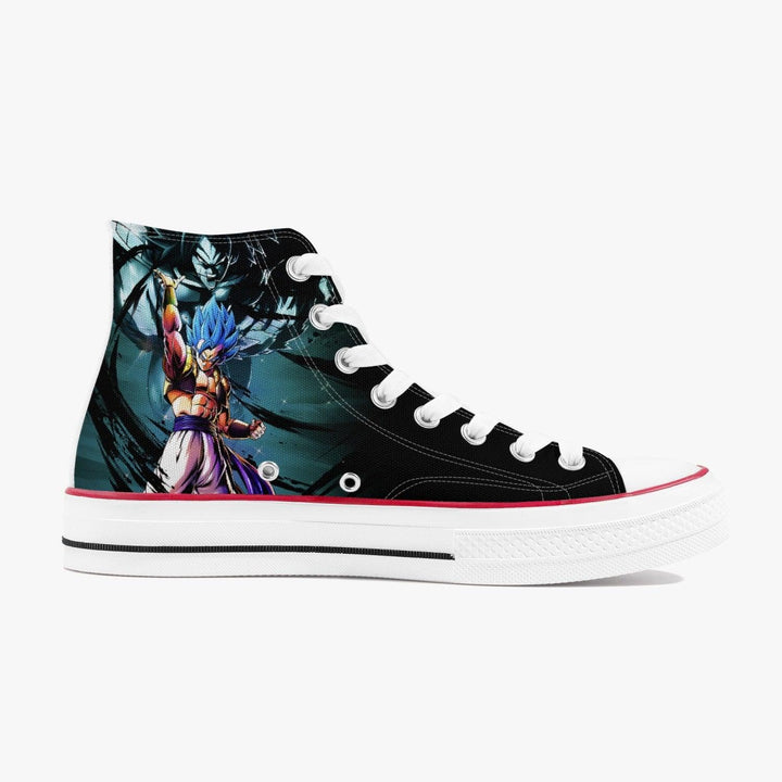 Dragonball Z Gogeta A-Star High White Anime Shoes _ Dragonball Z _ Ayuko