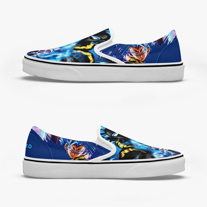 Dragonball Z Gogeta Slip Ons Anime Shoes _ Dragonball Z _ Ayuko