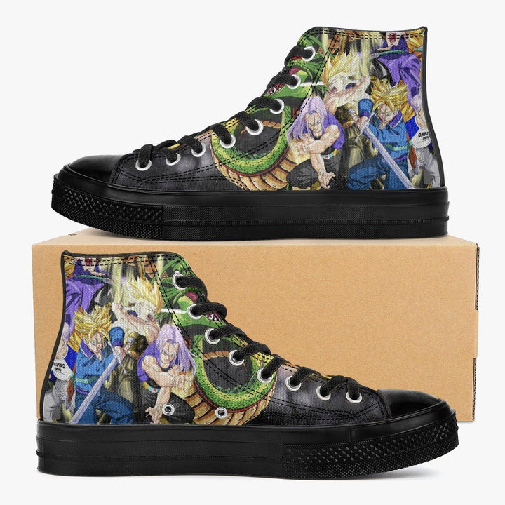 Dragonball Z Trunks A-Star High Anime Shoes _ Dragonball Z _ Ayuko