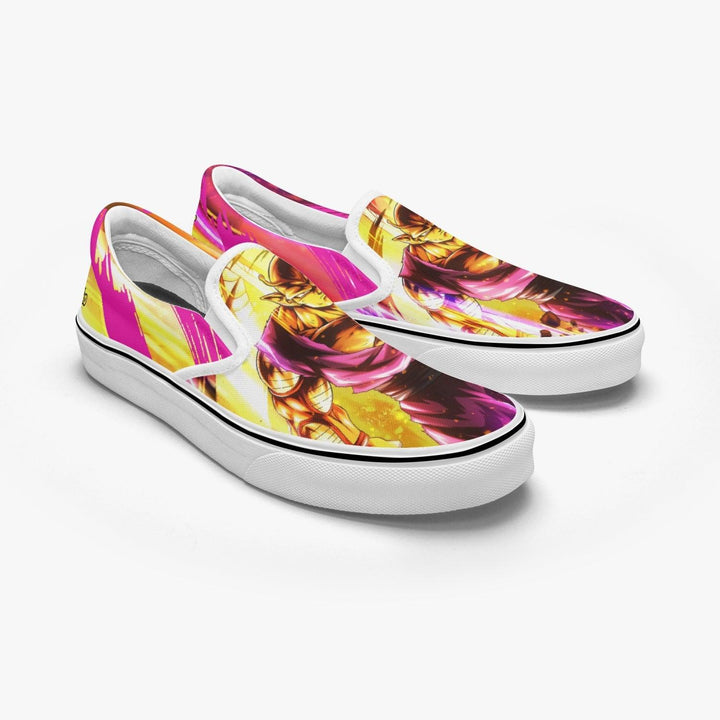 Dragonball Z Orange Piccolo Slip Ons Anime Shoes _ Dragonball Z _ Ayuko