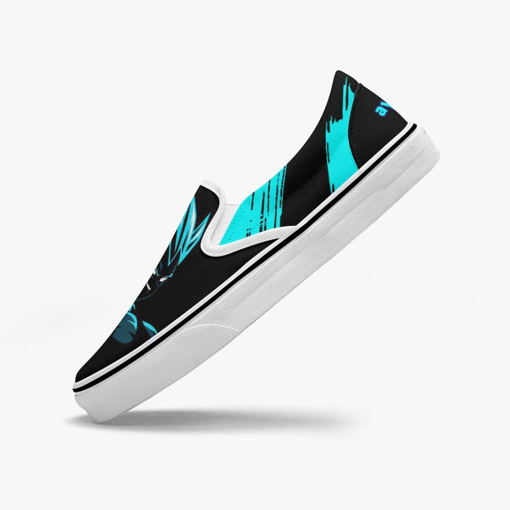 Dragonball Z Goku and Vegeta Slip Ons Anime Shoes _ Dragonball Z _ Ayuko