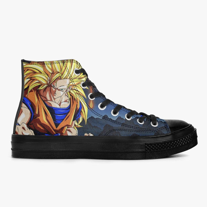 Dragonball Z Super Saiyan Goku A-Star High Anime Shoes _ Dragonball Z _ Ayuko