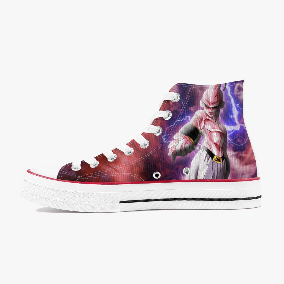 Dragonball Z Majin Buu A-Star High White Anime Shoes _ Dragonball Z _ Ayuko