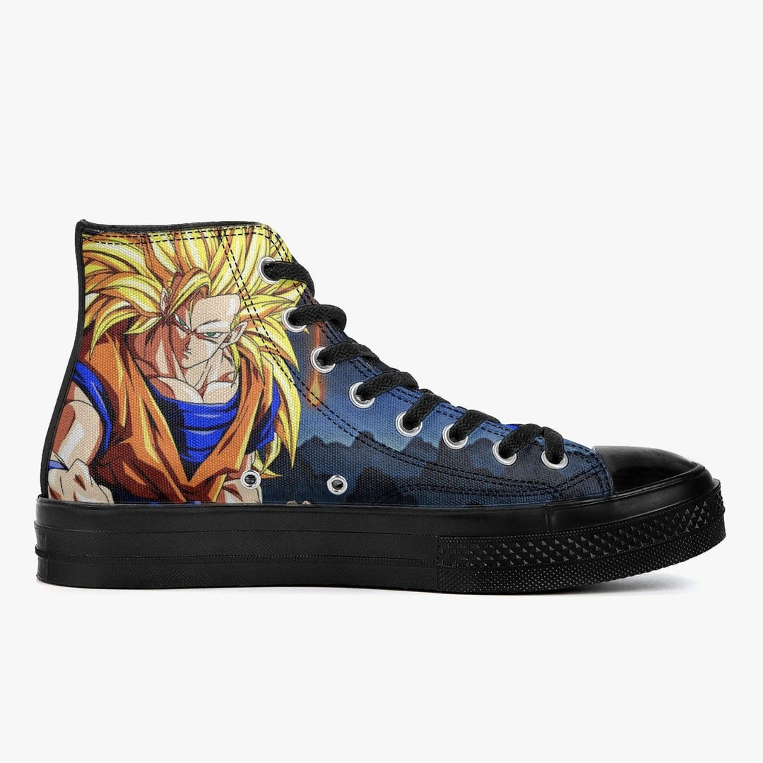 Dragonball Z Super Saiyan Goku A-Star High Anime Shoes _ Dragonball Z _ Ayuko