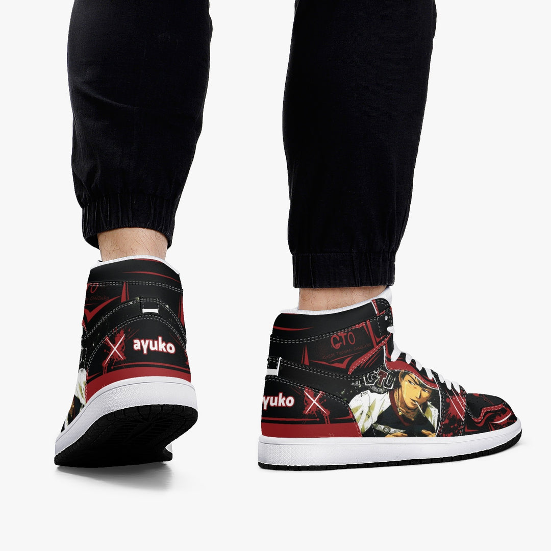 Tolle Lehrer Onizuka Eikichi Onizuka JD1 Mid Anime Schuhe