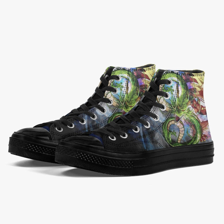 Dragonball Z Shenron A-Star High Anime Shoes _ Dragonball Z _ Ayuko