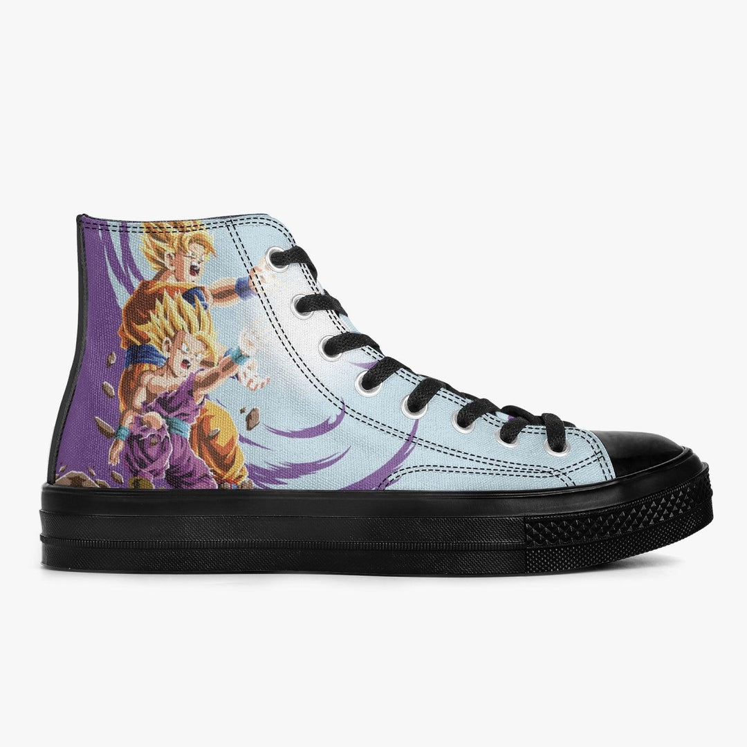 Dragonball Z Goku and Gohan A-Star High Anime Shoes _ Dragonball Z _ Ayuko