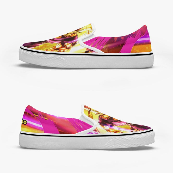 Dragonball Z Orange Piccolo Slip Ons Anime Shoes _ Dragonball Z _ Ayuko