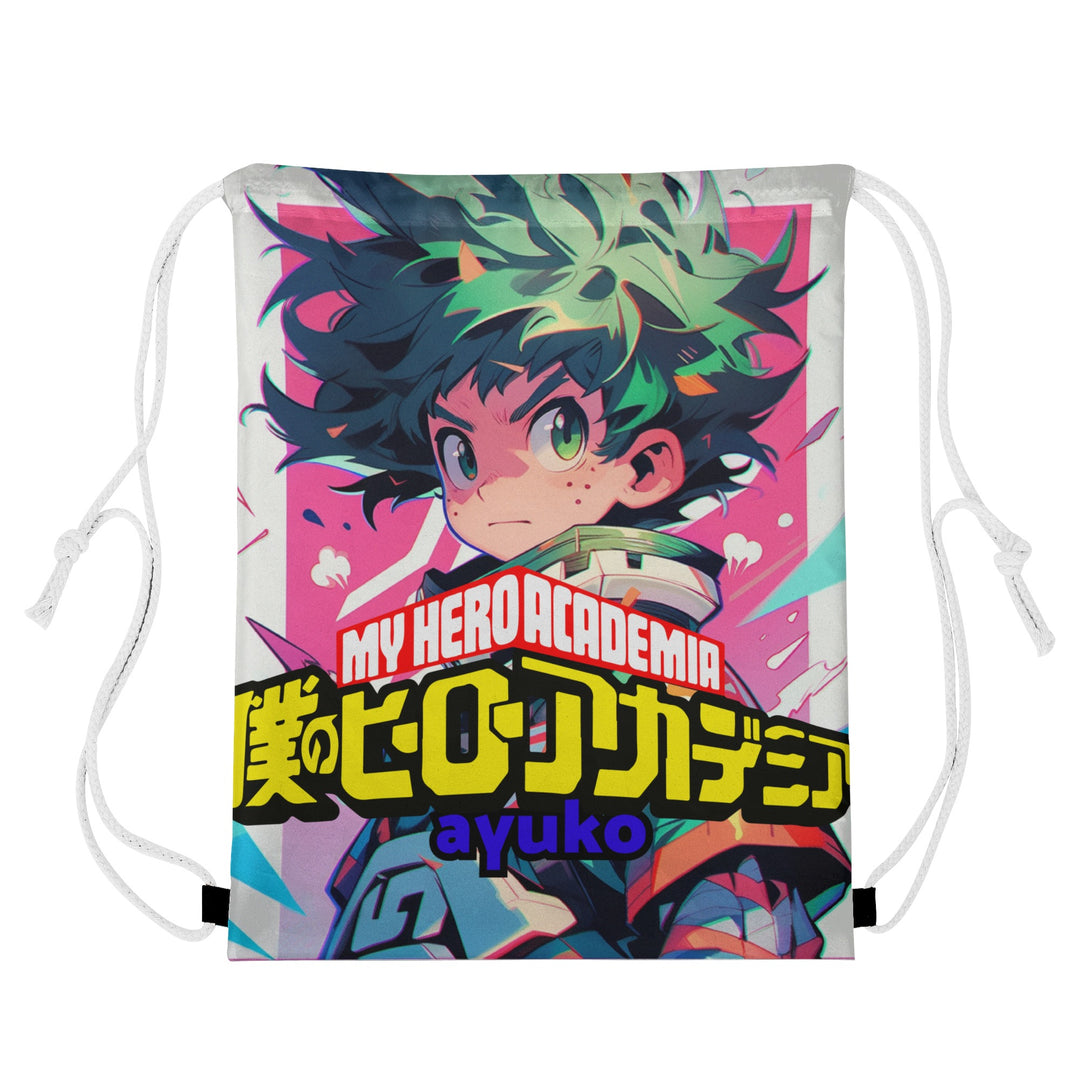 My Hero Academia Anime Drawstring Bag