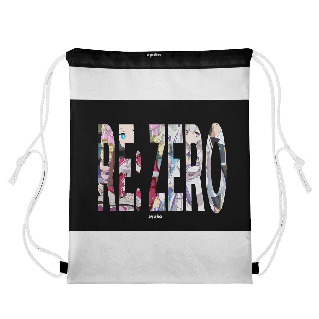 Re:Zero Anime Drawstring Bag