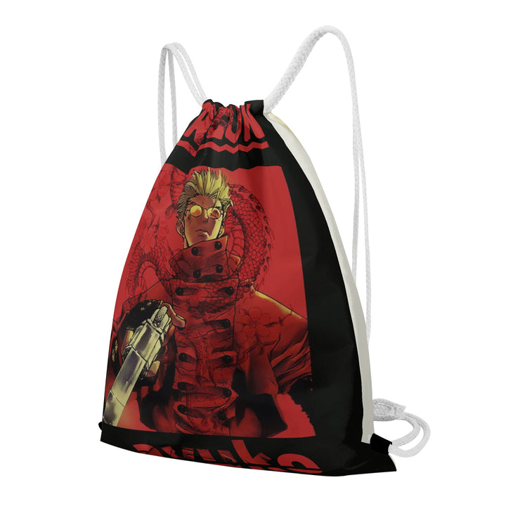 Trigun Anime Drawstring Bag