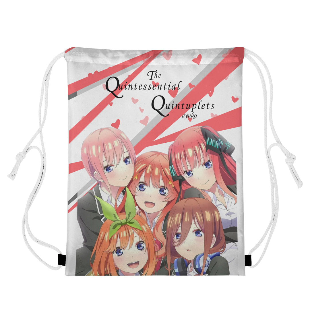 The Quintessential Quintuplets Anime Drawstring Bag