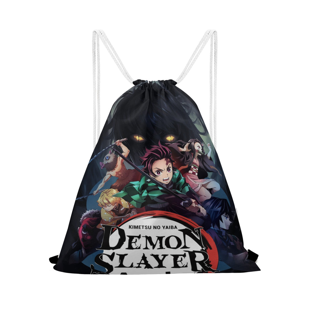 Demon Slayer Anime Drawstring Bag