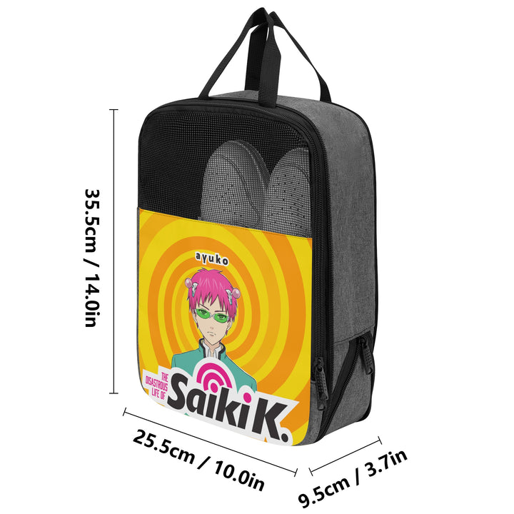 The Disastrous Life of Saiki K Anime Shoe Bag